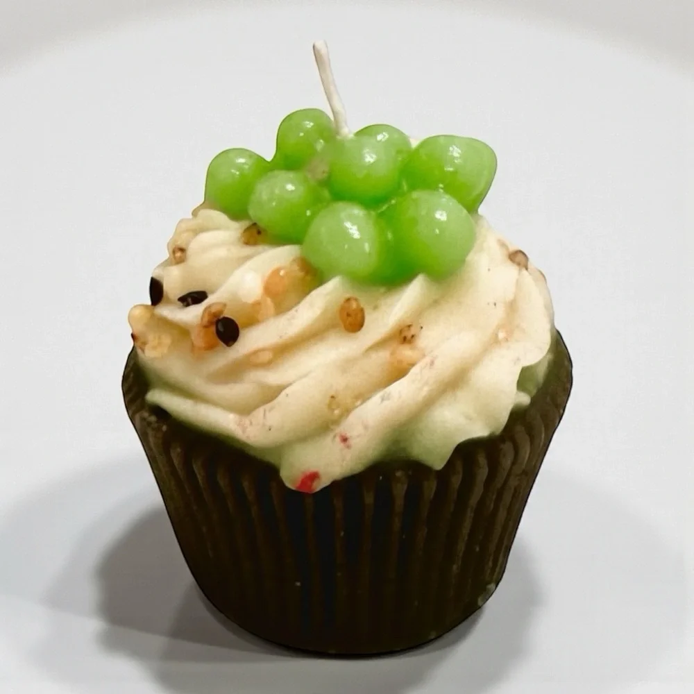 Cereria Introna Cupcake Candle | Dessert Food Candle | Kawaii Kitsch Decor NWT